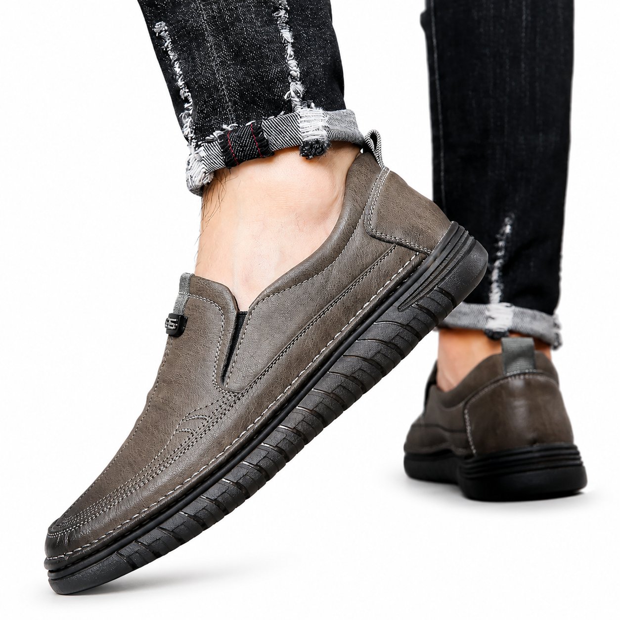 Ortomax Leather Shoe