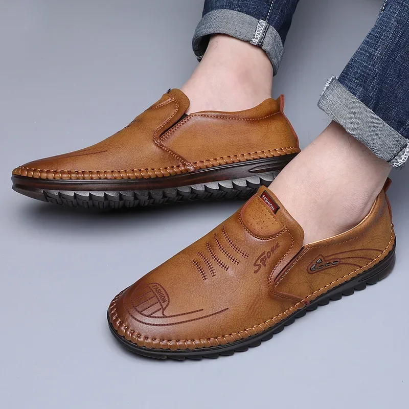 Leather Men’s Shoes – Italian